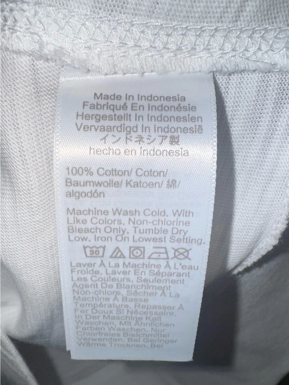 J. Crew White Lightweight Hooded Sweatshirt